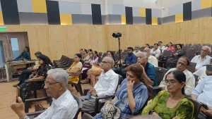Maharashtra State Gujarati Sahitya Akademi's Anuvad Aadan Pradan program completed.