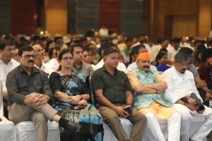 Public awareness program on rain water harvesting was held under the chairmanship of Union Water Minister CR Patil