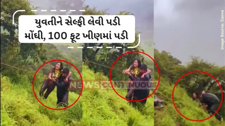Selfie Mishap Woman slips, falls into 60-foot gorge while taking selfie in Satara