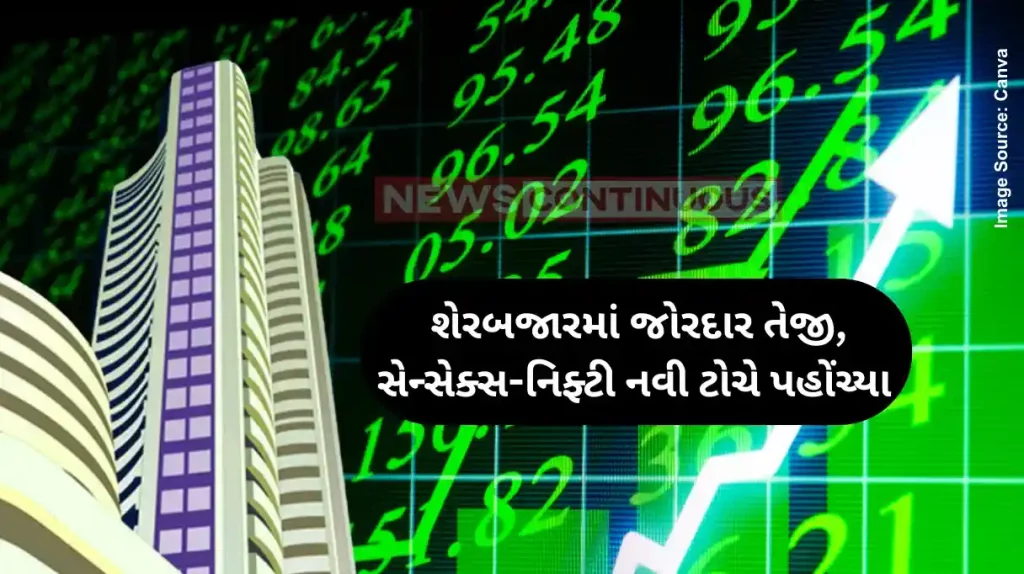 Share Market Closing Nifty and Sensex Hit Lifetime High Amid Reliance AGM 2024