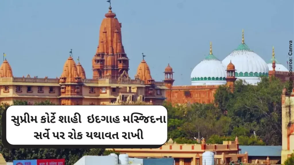 Shri Krishna Janmabhoomi Case SC extends until Nov stay on survey in Shahi Eidgah-Krishna Janmabhoomi case