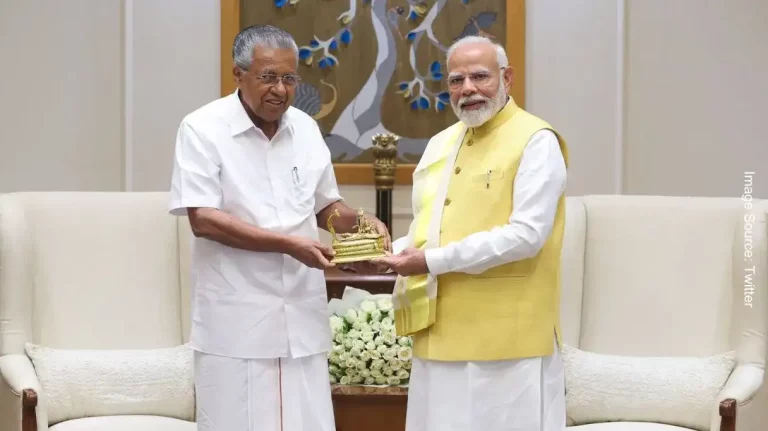 The Chief Minister of Kerala met the Prime Minister Shri Narendra Modi