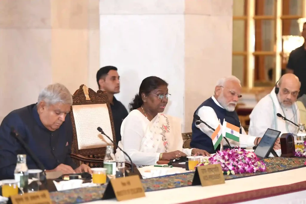 The President Droupadi Murmu inaugurated the Conference of Governors at Rashtrapati Bhavan today