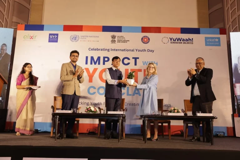 Union Minister Dr. Mansukh Mandaviya made this appeal to the youth during the Impact with Youth Conclave on the International Youth Day.