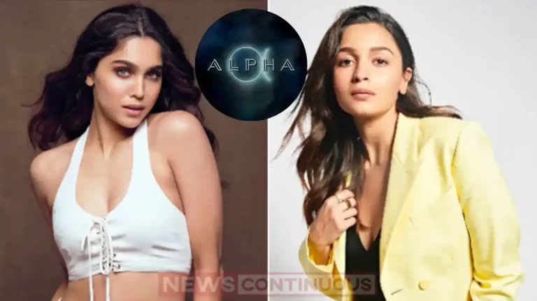 alia bhatt sharvari wagh seen on the sets of alpha