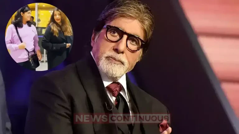 amitabh bachchan emotional post aishwarya rai returned to india