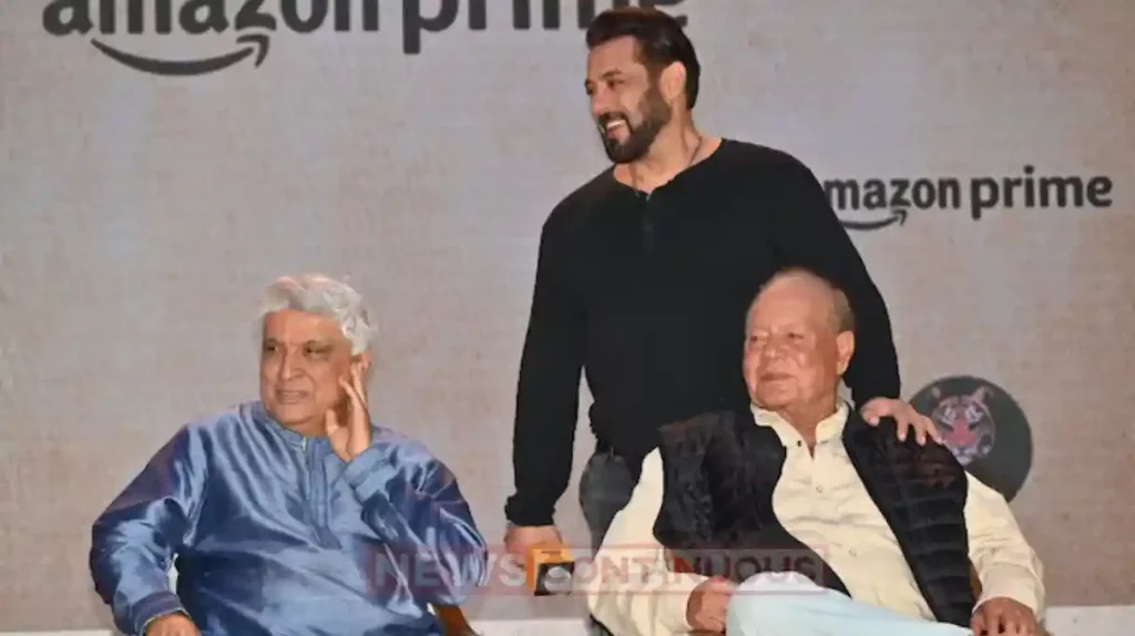 javed akhtar says salman khan was shy kid