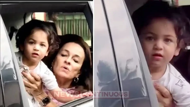 raha kapoor on long drive with grandmother soni razdan