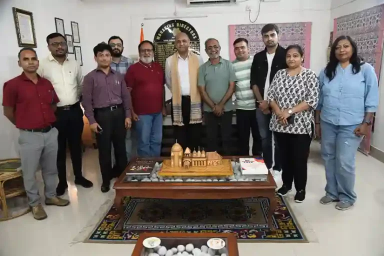 Assam welcomed 07 media personnel from Gujarat to showcase the cultural and developmental goals of Assam Assam welcomed 07 media personnel from Gujarat to showcase the cultural and developmental goals of Assam