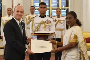 Droupadi Murmu Ambassadors of these five nations presented their credentials to the President of India.