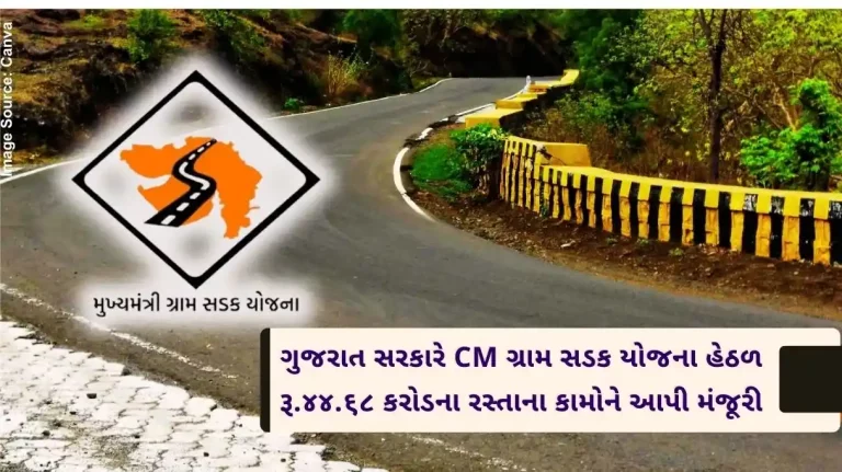 Gujarat government has sanctioned Rs.44.68 crore worth of road works in this taluk under the Mukhyamantri Gram Sadak Yojana.
