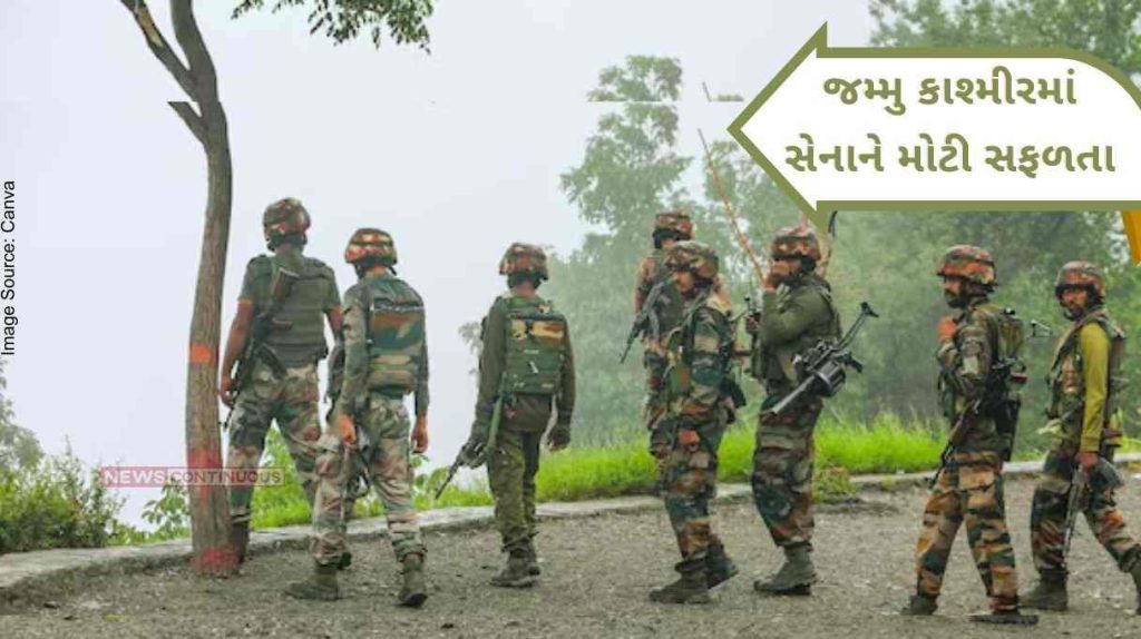 Jammu and Kashmir Big success for Army in Jammu Kashmir, 2 terrorists reached Chappan Hur.