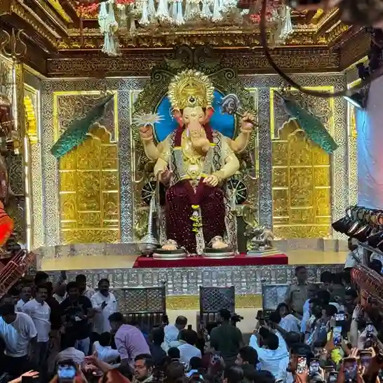 Lalbaugcha Raja Mumbai’s Lalbaugcha Raja 2024 Ganpati Bappa’s first look and live streaming details