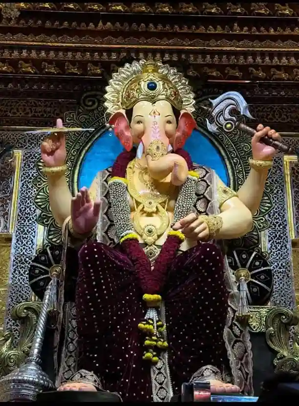 Lalbaugcha Raja Mumbai’s Lalbaugcha Raja 2024 Ganpati Bappa’s first look and live streaming details