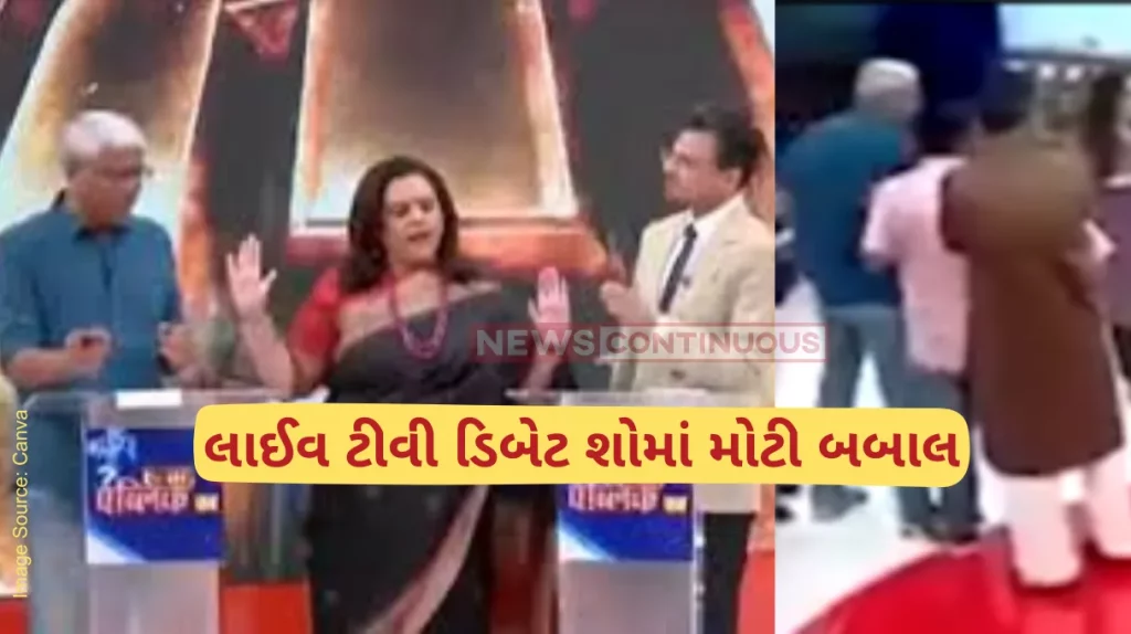 Live show debate Stop Shouting, I Am Not Your Dad, Journalist Ashutosh And Author Anand Ranganathan Clash During Live TV News