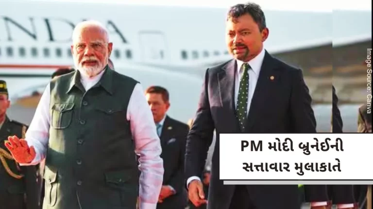 On PM Modi's official visit to Brunei, Crown Prince Al-Muhtadee Billah gave a warm welcome.
