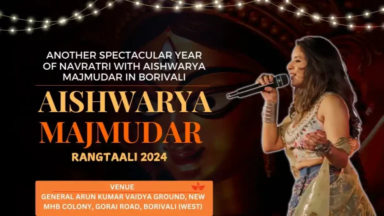 Rangtaali 2024 Another Spectacular Year of Navratri with Aishwarya Majmudar in Borivali