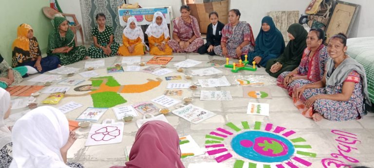 Rashtriya Poshan Maah Gujarat organized a session on Anemia in Una Block