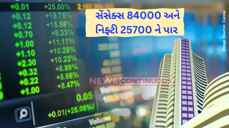 Share Market Closing Sensex up 1360pts, ends above 84,500; Nifty near 25,800 amid broad gains
