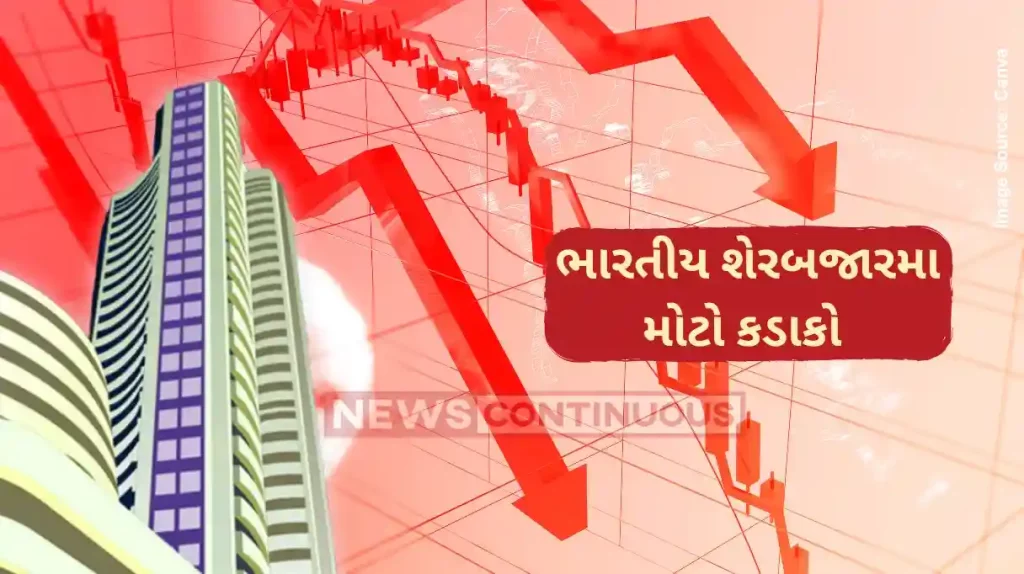 Share Market updates Red Alert! D-Street investors lose over Rs 4 lakh crore as Sensex tanks over 900 points; Nifty below 24,900