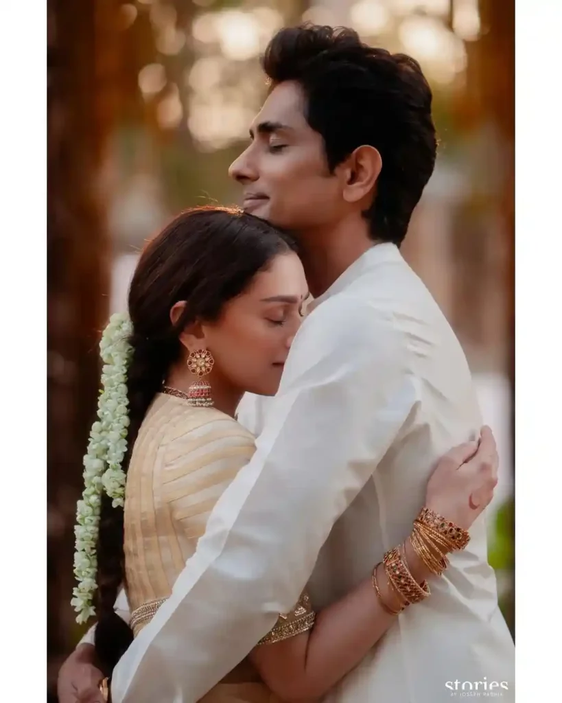 Siddharth Aditi Rao Hydari Wedding Aditi Rao Hydari, Siddharth get married, actress shares first pics from the ceremony 