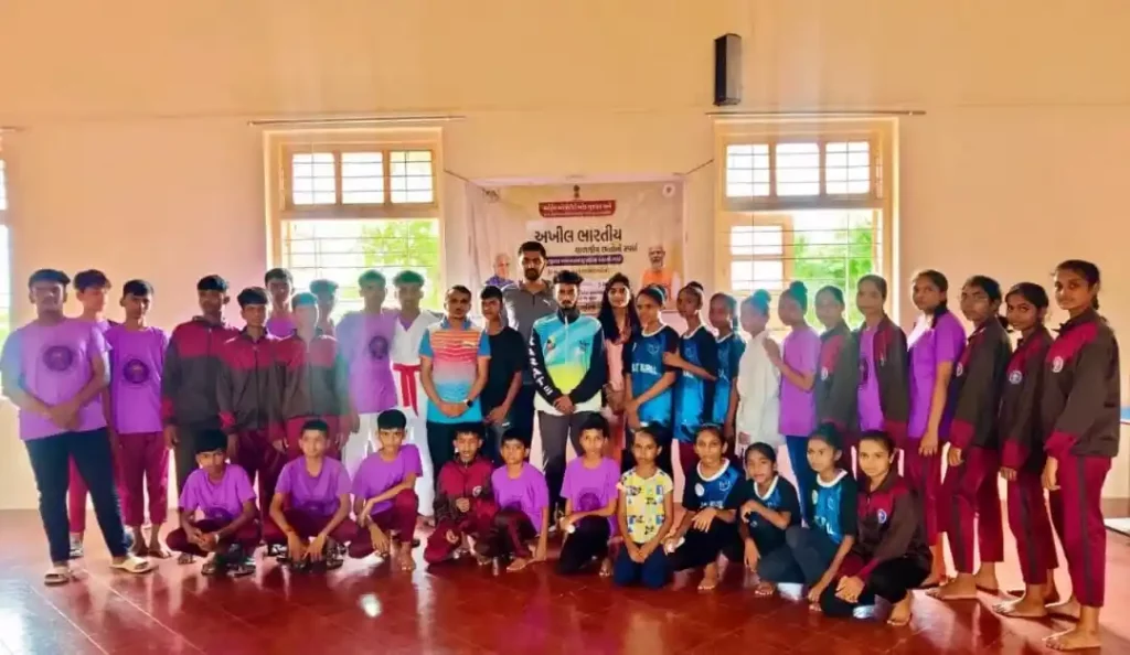 Surat Students of Eklavya Model Residential School-Mandvi excelled in karate competition
