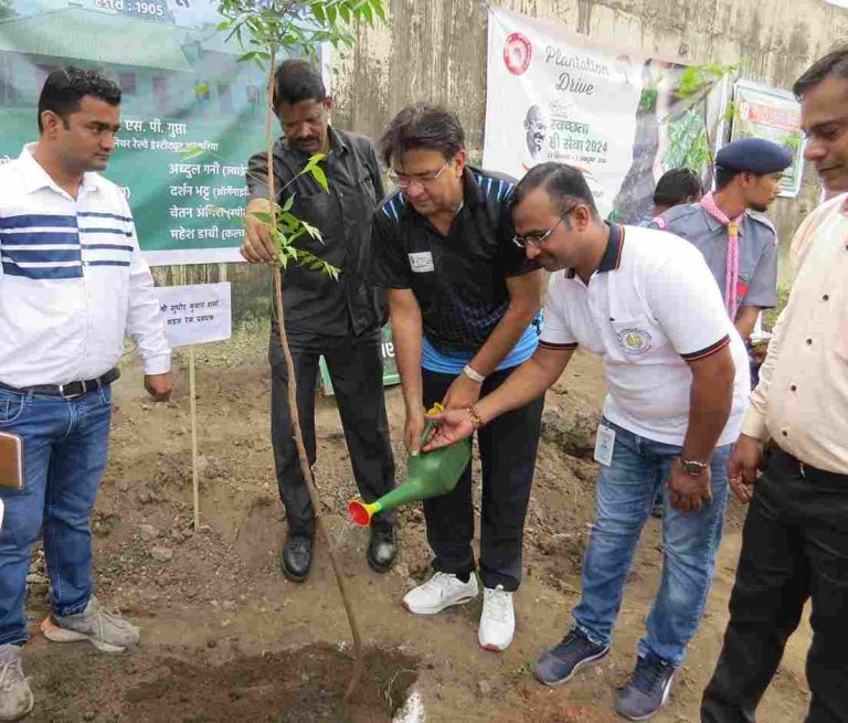Tree plantation was done at Ahmedabad Mandal under Ek ped Maa ke Naam campaign, cricket match was organized in this ground.