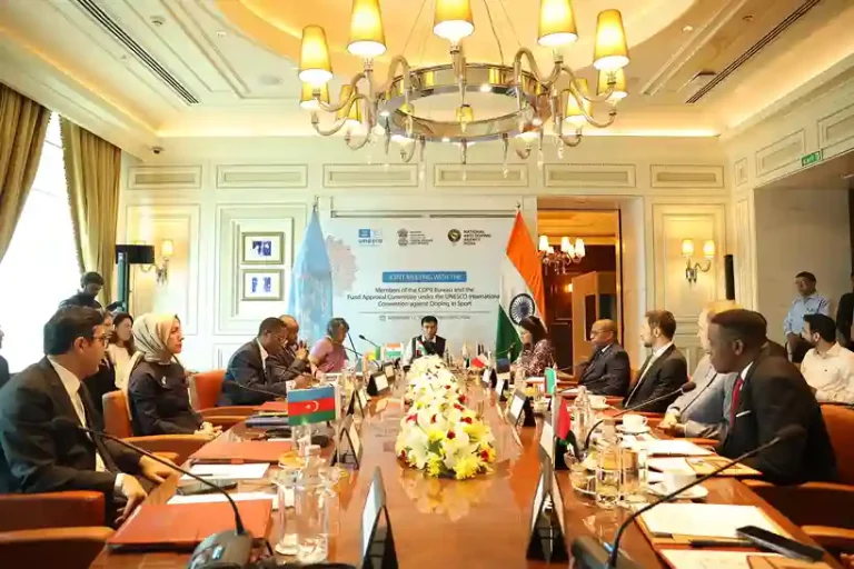 Union Minister Dr. Mansukh Mandaviya chairs joint meeting of COP9 Bureau and Fund Sanctioning Committee against doping