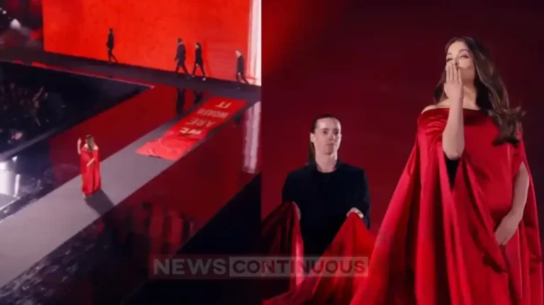 aishwarya rai confidence did not waver even after mistake on ramp