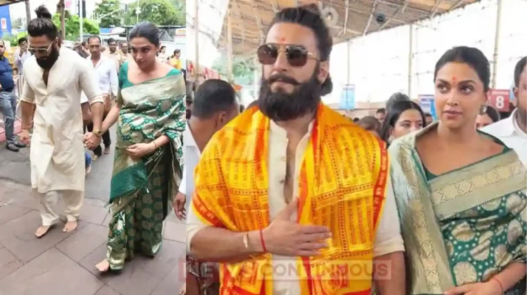 deepika padukone ranveer singh visit siddhivinayak temple