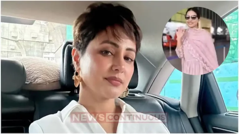 hina khan left for usa for her breast cancer treatment hina khan left for usa for her breast cancer treatment