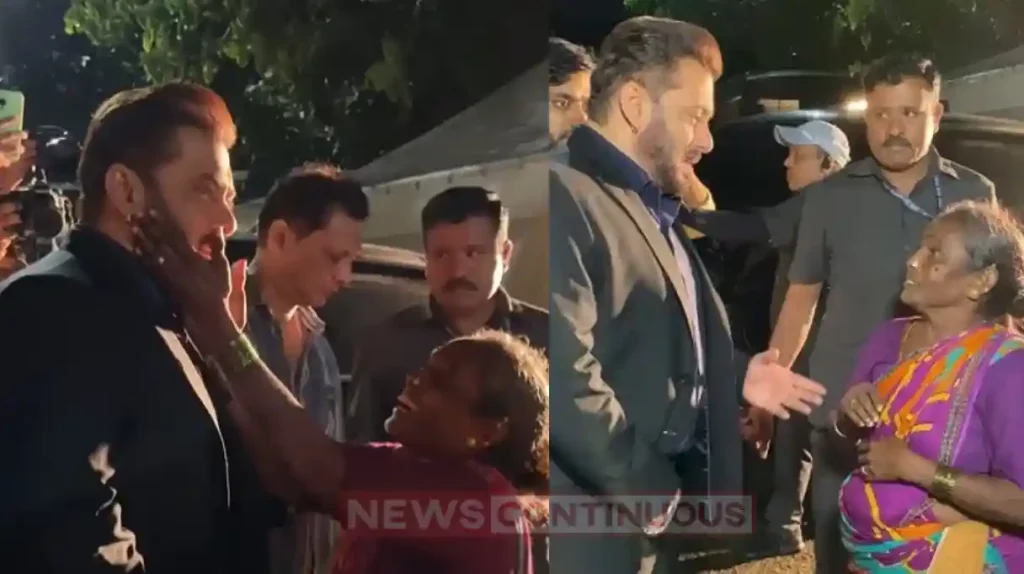 salman khan heart touching conversation with an old women