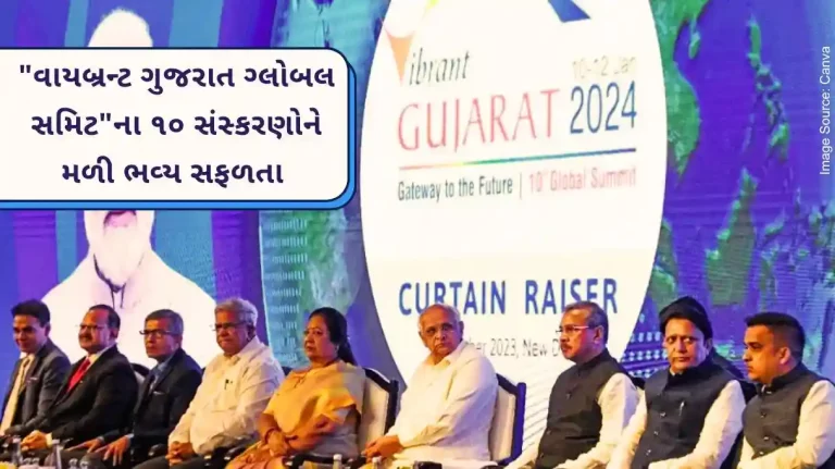 10 editions of Vibrant Gujarat Global Summit a grand success, Rs. More than two lakh MoU signed with investment of more than 103 lakh crore. 10 editions of Vibrant Gujarat Global Summit a grand success, Rs. More than two lakh MoU signed with investment of more than 103 lakh crore.
