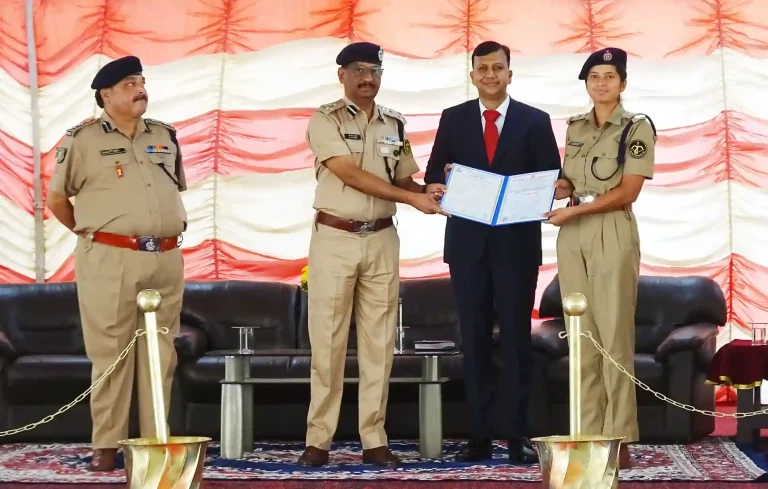 86 trainee officers of ITBP were honored with diplomas by Rashtriya Raksha University 86 trainee officers of ITBP were honored with diplomas by Rashtriya Raksha University