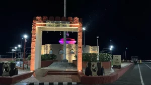 Celebrating Development Week in Gujarat, these iconic places were decorated with grand illuminations.