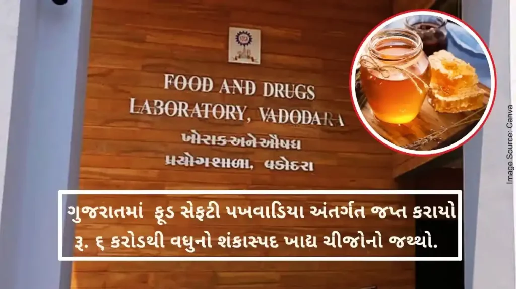 Gujarat government prepared for the health of the citizens, under food safety fortnight seized suspected food items over 6 crores.
