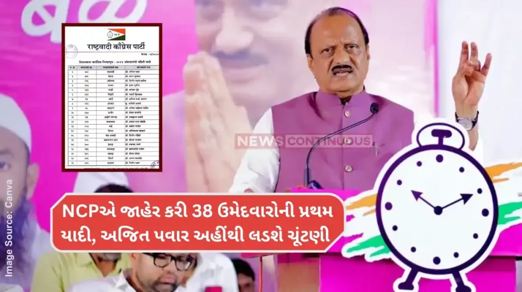 Maharashtra elections 2024 NCP releases first list, Ajit Pawar to contest from Baramati