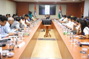 Mansukh Mandaviya chaired a stakeholder consultation meeting on the draft National Sports Governance Bill 2024.