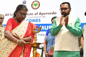 President Droupadi Murmu congratulated the All India Ayurveda Institute on its 7th foundation day