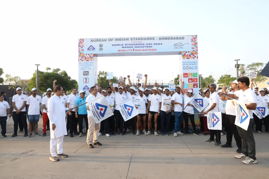 Quality Walkathon organized by BIS Ahmedabad part of Standards Festival on the occasion of World Standards Day.