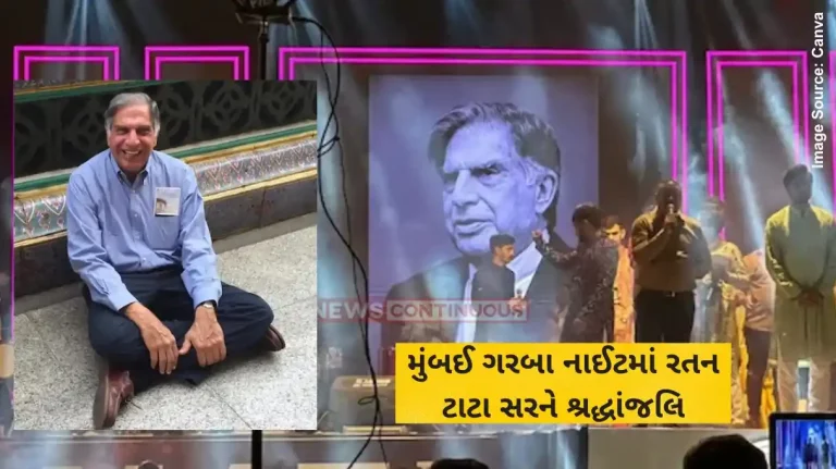Ratan Tata death Ratan Tata honoured with midnight tribute as Mumbai Garba celebrations paused Ratan Tata death Ratan Tata honoured with midnight tribute as Mumbai Garba celebrations paused