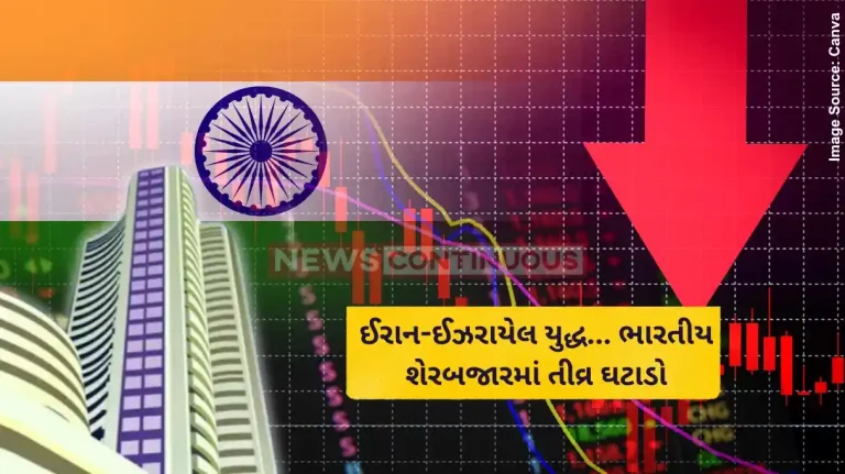 Stock Market Crash Sensex and Nifty in red; market sentiment dampened by geopolitical concerns