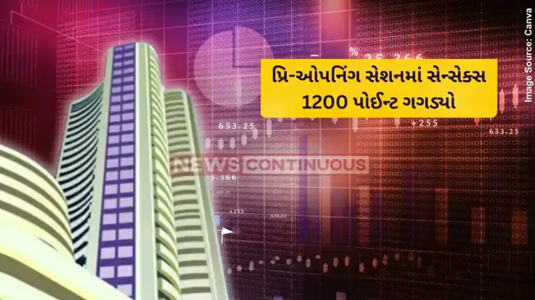 Stock Market Updates Sensex Tanks Over 900 Points, Nifty Below 25,550; All Sectors In Red