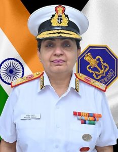 Surgeon Vice Admiral Kavita Sahai, SM, VSM assumed charge as Director General Medical Services (Navy)