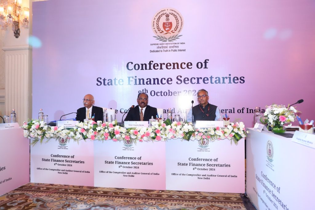 The CAG organized the first State Finance Secretaries Conference, where these issues were discussed.