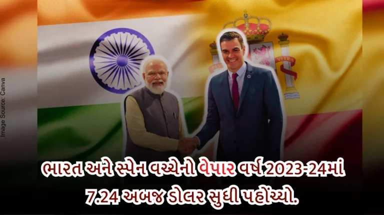 Trade between India and Spain to reach 7.24 billion Dollar in 2023-24