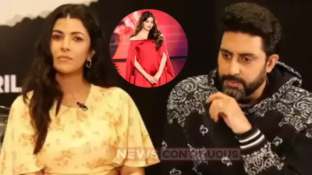 abhishek bachchan praising aishwarya rai in front of nimrat kaur
