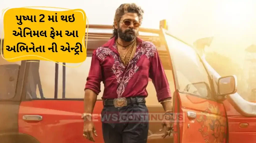 pushpa 2 new entry of saurabh sachdeva of animal