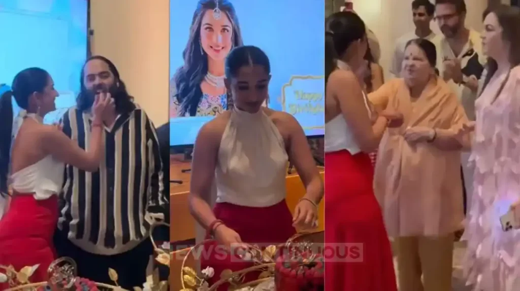 radhika merchant celebrate birthday in antilia