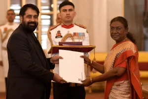 Ambassadors of six nations presented their credentials to the President of India Droupadi Murmu